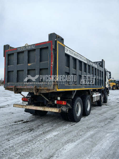 Купить Самосвал FAW J6 (8х4) б/у (2022 г., 132 075км) (8724) Сбер комиссия в компании Русбизнесавто - изображение 4