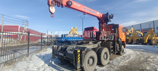 Купить Седельный тягач с КМУ Камаз 65225 6х6, б/у(2023г;11 712) (0003) Сбер комиссия в компании Русбизнесавто - изображение 3