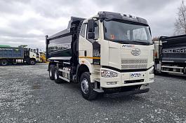 Самосвал FAW J6 (6x4) б/у (2023 г., 12 078 км.)(0088)