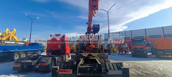 Купить Седельный тягач с КМУ Камаз 65225 6х6, б/у(2023г;11 712) (0003) Сбер комиссия в компании Русбизнесавто - изображение 4