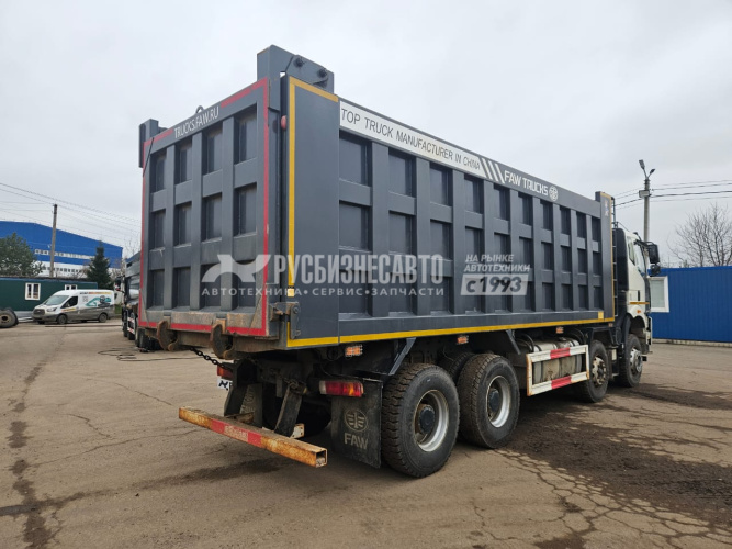 Купить Самосвал FAW J6 8x4 б/у (2023 г.в.,59 641 км.)(9635)Сбер комиссия - Бронь Загуменникова К. в компании Русбизнесавто - изображение 3