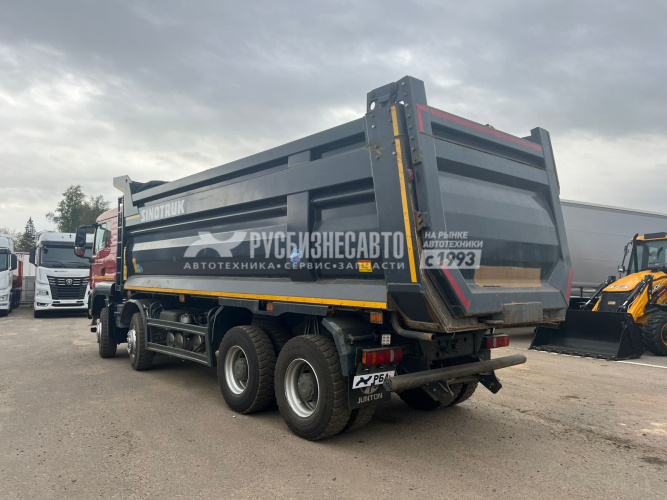 Купить Самосвал SITRAK C7H 8х4/ кузов наклон/  МКПП без ретардера/ б/у (2023 г.в. 50 554 км) (4727) в компании Русбизнесавто - изображение 2