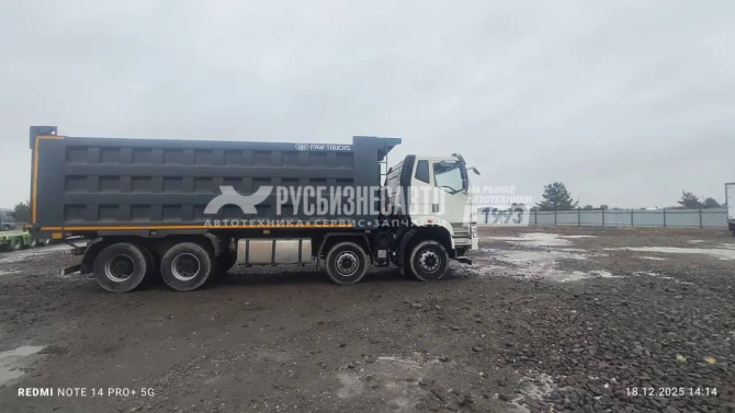 Купить Самосвал FAW J6 (8х4) б/у (2023 г., 26 756 км) (0538) Сбер комиссия- Бронь Сбер в компании Русбизнесавто - изображение 4