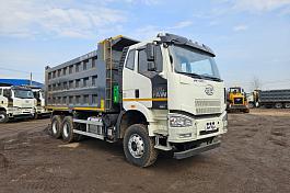 Самосвал FAW J6 (6x4) б/у (2023 г. 34 666 км)(9741)комплект фильтров в подарок