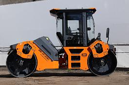 Каток дорожный двухвальцовый вибрационный DM-10-VD (вес 10 т, шир полосы 1,7 м, ЯМЗ)