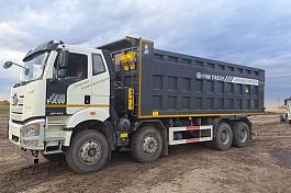 FAW Самосвал J6P NEW 8х4 c П-образным кузовом 34м3