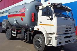 АЦ-15 для СУГ КАМАЗ-53605 (15 м3, ДОПОГ, сжиженные газы: пропан, бутан)