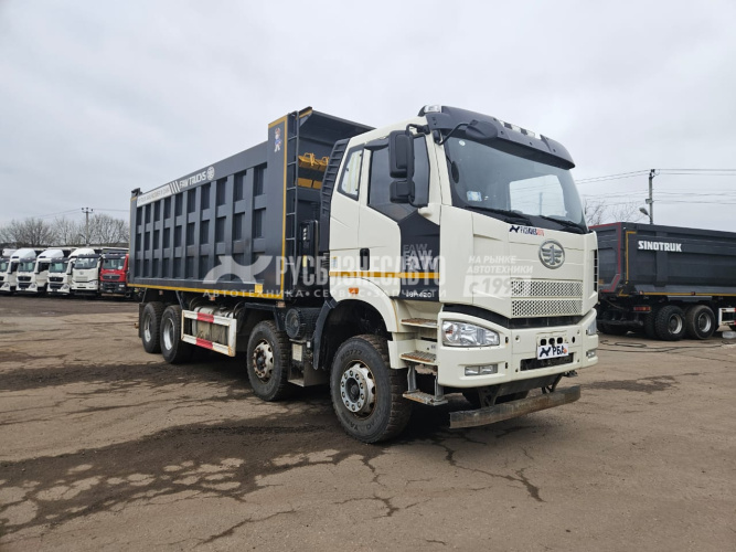 Купить Самосвал FAW J6 8x4 б/у (2023 г.в.,59 641 км.)(9635)Сбер комиссия - Бронь Загуменникова К. в компании Русбизнесавто - изображение 0