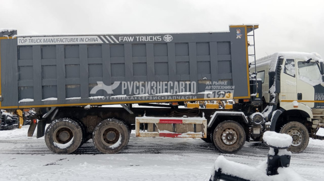 Купить Самосвал FAW J6 (8x4) б/у (2023 г.в. 54948 км.)(9874) - Сбер комиссия - бронь Стариков М. в компании Русбизнесавто - изображение 7