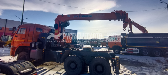 Купить Седельный тягач с КМУ Камаз 65225 6х6, б/у(2023г;11 712) (0003) Сбер комиссия в компании Русбизнесавто - изображение 6