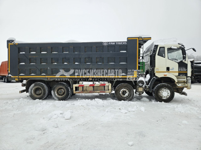Купить Самосвал FAW J6 8x4 б/у (2023 г.в.,63 829 км.)(0694)Сбер комиссия- Бронь Загуменникова К. в компании Русбизнесавто - изображение 1