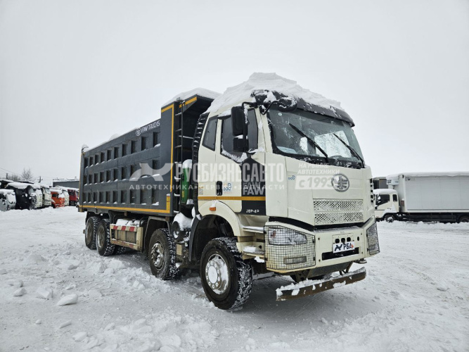 Купить Самосвал FAW J6 8x4 б/у (2023 г.в.,63 829 км.)(0694)Сбер комиссия- Бронь Загуменникова К. в компании Русбизнесавто - изображение 0