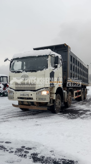 Купить Самосвал FAW J6 (8x4) б/у (2023 г.в. 54948 км.)(9874) - Сбер комиссия - бронь Стариков М. в компании Русбизнесавто - изображение 2