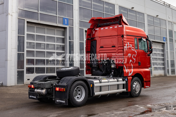 Купить Тягач SITRAK C7H MAX 4x2 ( ZZ4186V391HE ) / без АДР с КОМ, красный 2024г.в. в компании Русбизнесавто - изображение 2