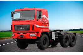 Тягач 6х6 МАЗ 643228-8521-052, ССУ 1670, рессор
