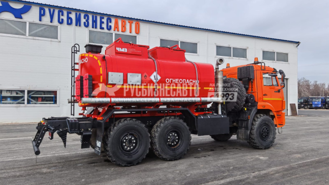 Купить АТЗ-12 КАМАЗ-43118 (12м3, 2 отс., насос СВН-80, УВТ - ППО-25, мод.7074А4-50) в компании Русбизнесавто - изображение 9