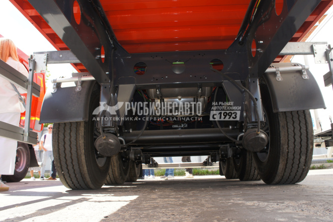 Купить Kassbohrer BASIC (ISO PAKCS), П/п самосвальный зерновоз, 3 оси BPW, AL, V = 50 м3, ССУ 1220 мм в компании Русбизнесавто - изображение 4