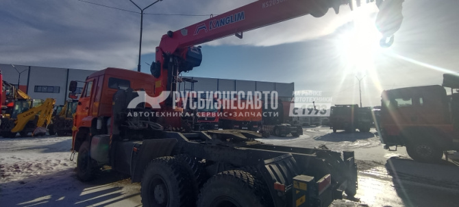 Купить Седельный тягач с КМУ Камаз 65225 6х6, б/у(2023г;11 712) (0003) Сбер комиссия в компании Русбизнесавто - изображение 5